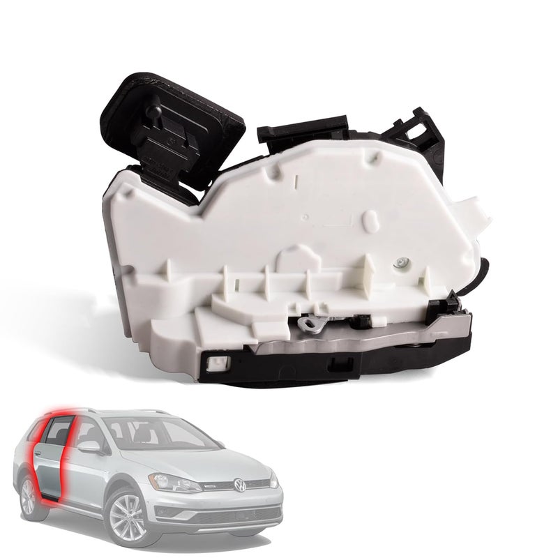 GrteRokky Rear Right Door Lock Actuator w/Motor Power Door Latch Compatible for MK6 MK7 VW Bettle E-Golf Golf GTI Jetta Passat Rear Passenger Side Latch Actuator 6RD839016A,5K4839016AH - Image 1
